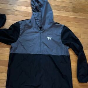 Victoria's Secret PINK Colorblock Windbreaker Size Medium